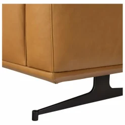 Online & Tradition Canapé Inland AV22 en cuir noble | Cognac