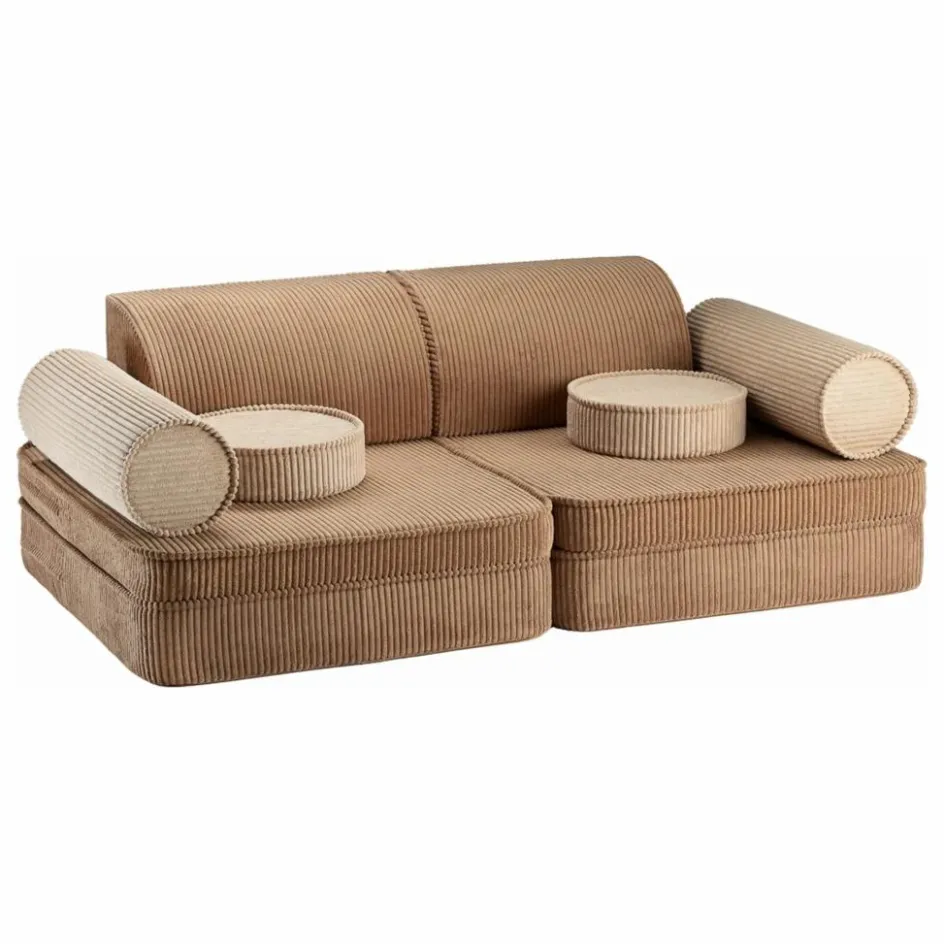 Best Canapé modulable en velours côtelé | Enfant Chaises Enfant