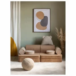 Best Canapé modulable en velours côtelé | Enfant Chaises Enfant