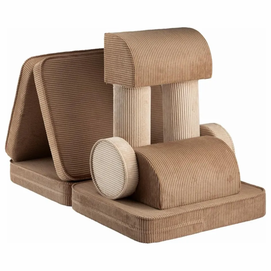Best Canapé modulable en velours côtelé | Enfant Chaises Enfant