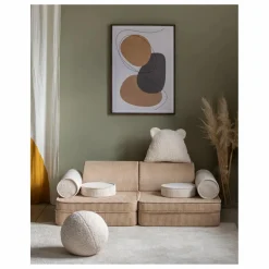 Outlet Canapé modulable en velours côtelé | Enfant Chaises Enfant
