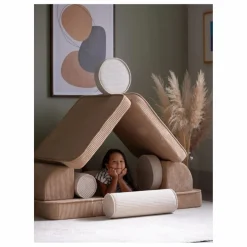 Outlet Canapé modulable en velours côtelé | Enfant Chaises Enfant