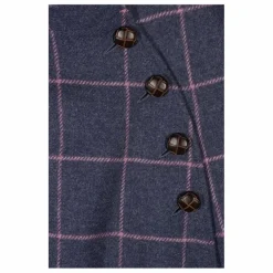 Maria de la Orden Cape Clery Carreaux Laine ||Femme Manteaux, Parkas