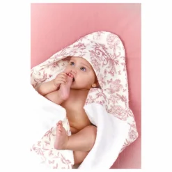Outlet Cape de bain en éponge Toile de Jouy | Puériculture|Linge De Toilette