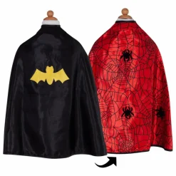 Sale Great Pretenders Cape et masque Super-héros réversible Noir