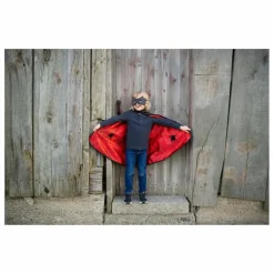 Sale Great Pretenders Cape et masque Super-héros réversible Noir