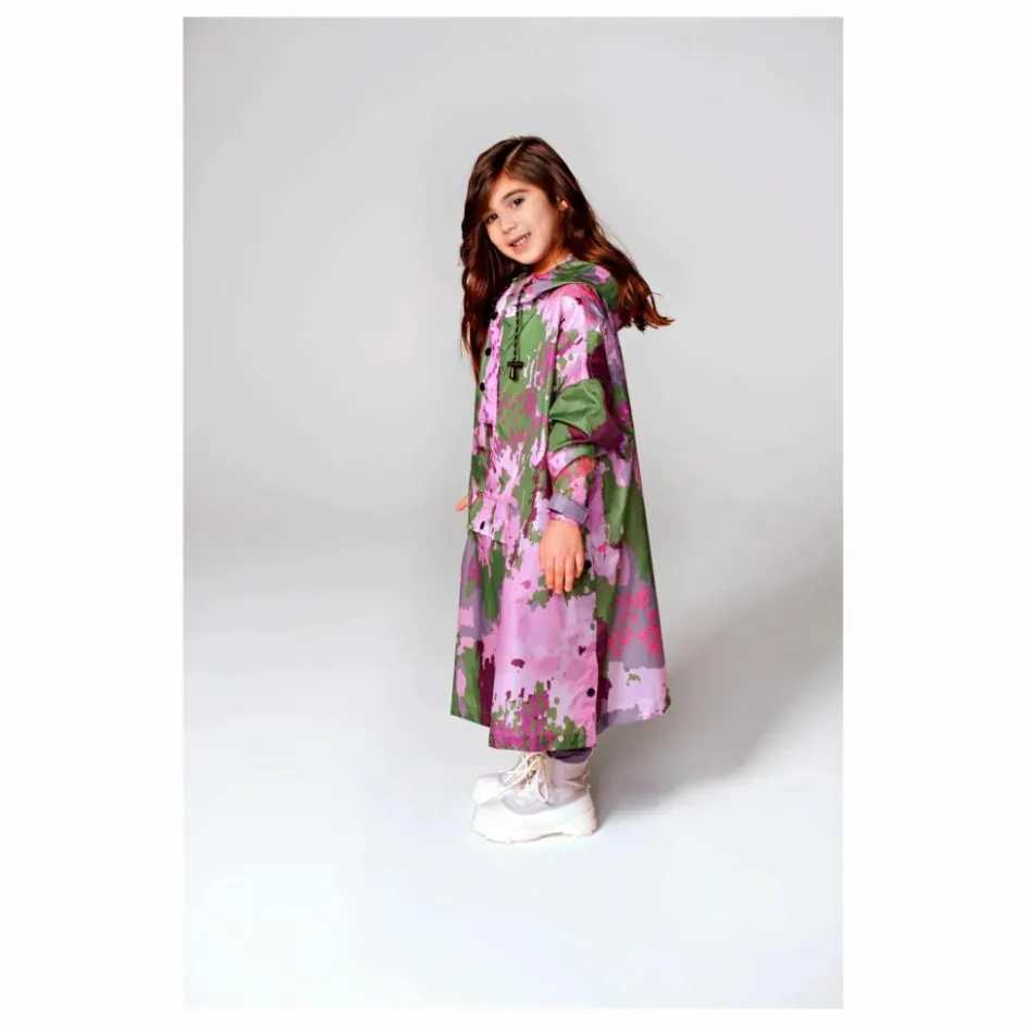 Discount Rainkiss Cape Imperméable Digi Spring Camo - Collection Enfant | Violet
