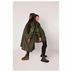 Rainkiss Cape Imperméable Herringbone - Collection Femme | Marron