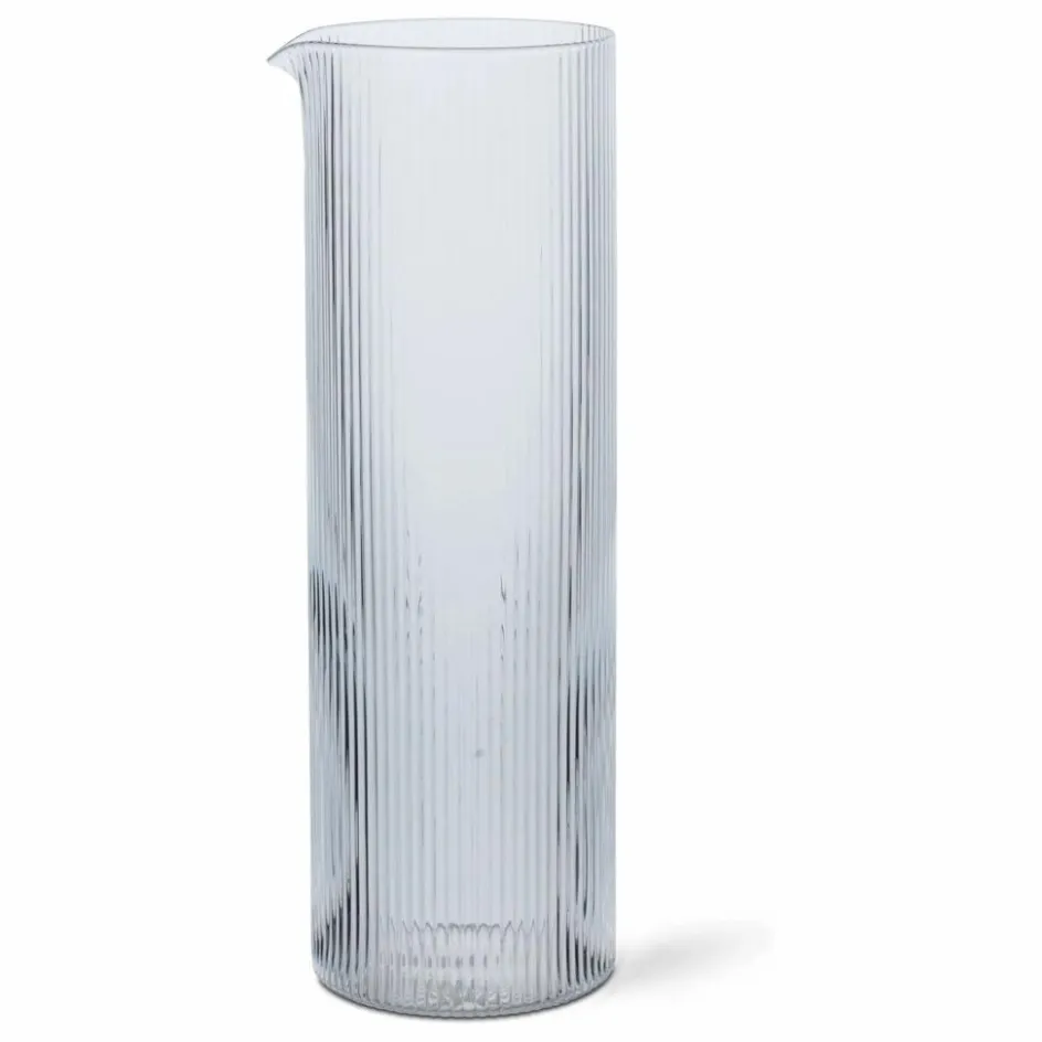 Ferm Living Carafe à eau Ripple Transparent