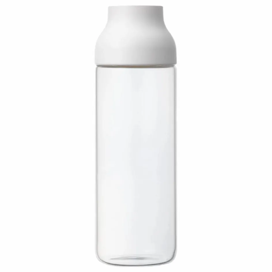 Outlet Kinto Carafe en verre Capsule - 1 L | Blanc