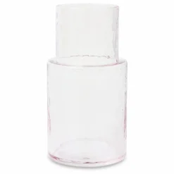 Hot HKliving Carafe en verre Tube | Rose transparent