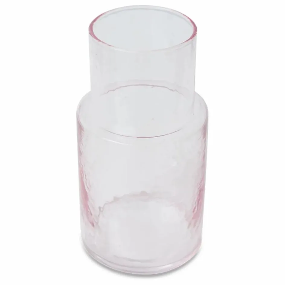 Hot HKliving Carafe en verre Tube | Rose transparent