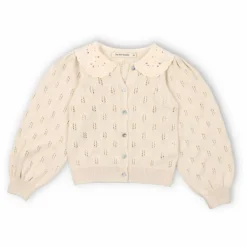 Hot Cardigan Ajouré Marina Coton Bio | Enfant Pulls, Gilets|Pulls, Gilets