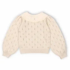 Hot Cardigan Ajouré Marina Coton Bio | Enfant Pulls, Gilets|Pulls, Gilets