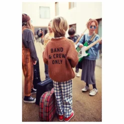 Hot Piupiuchick Cardigan Band & Crew Only Laine | Marron