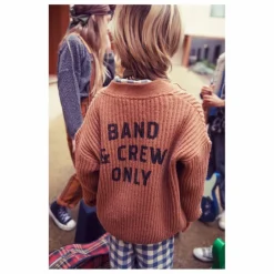 Hot Piupiuchick Cardigan Band & Crew Only Laine | Marron