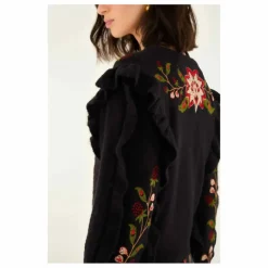 Outlet Cardigan Berry Brodé | Femme Pulls, Gilets
