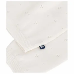 Outlet Petit Bateau Cardigan Botricot Coton Bio | Blanc