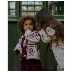 Enfant Fliink Pulls, Gilets|Pulls, Gilets*Cardigan Charlotte Fleurs Coton Bio |