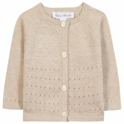 Clearance Tartine et Chocolat Cardigan Chiné | Beige