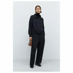Cordera Cardigan Col Chemise Laine Mérinos Extra Fine ||Femme Pulls, Gilets