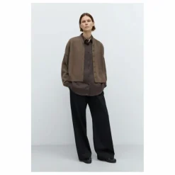 Outlet Cordera Cardigan Col Montant Laine Mérinos Extra Fine | Taupe