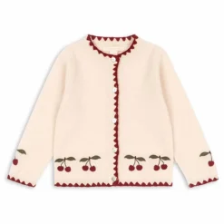 Enfant Konges Sløjd Pulls, Gilets|Pulls, Gilets*Cardigan Collette Cerises Laine |