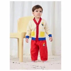 Cardigan Colorblock Train Coton Bio | Pulls, Gilets|Pulls, Gilets
