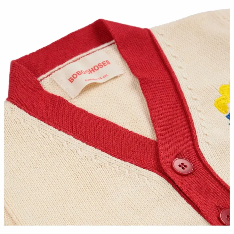 Cardigan Colorblock Train Coton Bio | Pulls, Gilets|Pulls, Gilets