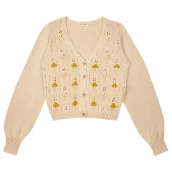 the new society Cardigan Coton Bio Gia ||Enfant Pulls, Gilets|Pulls, Gilets