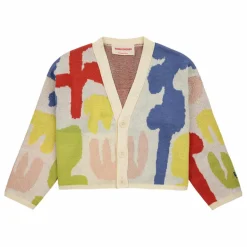 Clearance Bobo Choses Cardigan Court Carnival | Ecru