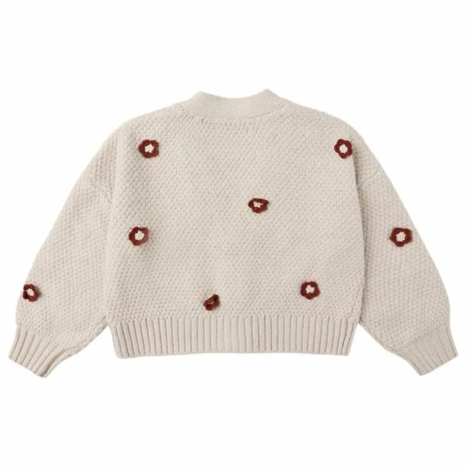 Best Rylee + Cru Cardigan Crop Ruby Daisy | Rose poudré
