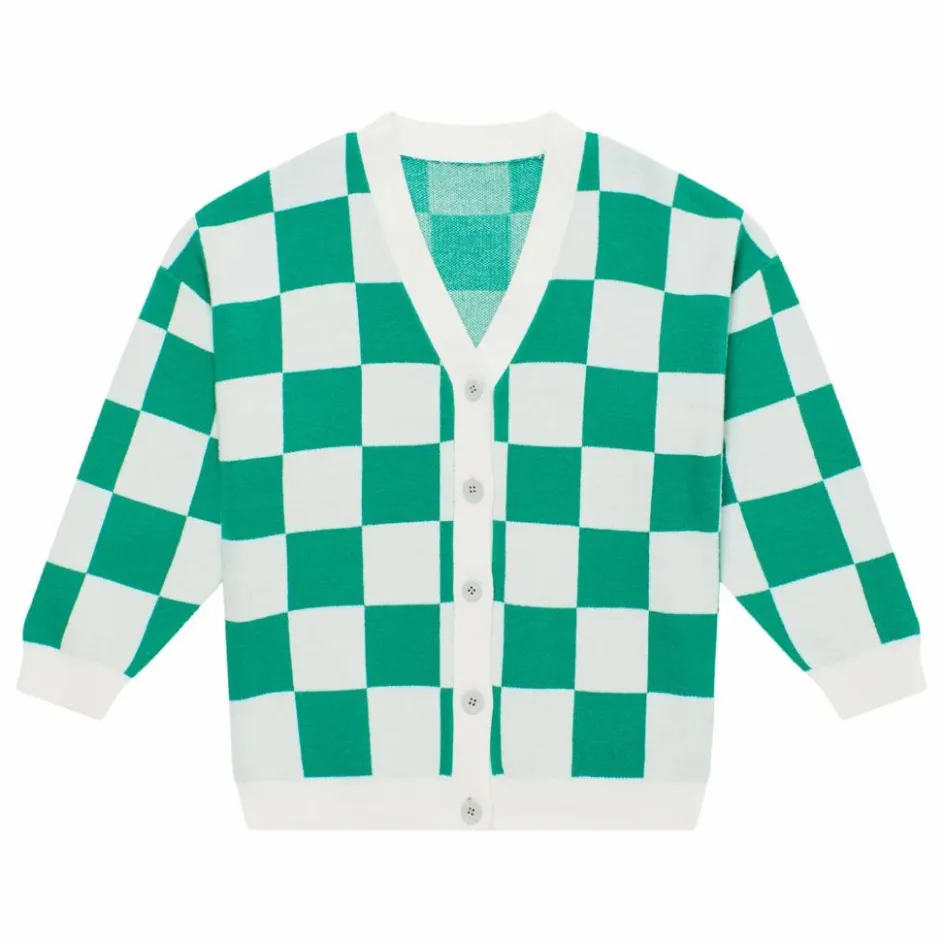 Maison Mangostan Cardigan Damier ||Enfant Pulls, Gilets|Pulls, Gilets