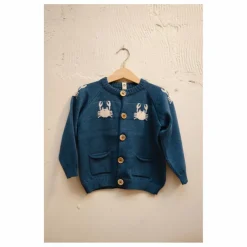 Discount Cardigan Dancing Crabs Mérinos | Enfant Pulls, Gilets|Pulls, Gilets