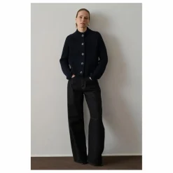 Outlet Soeur Cardigan Flaubert Laine Mérinos | Bleu marine
