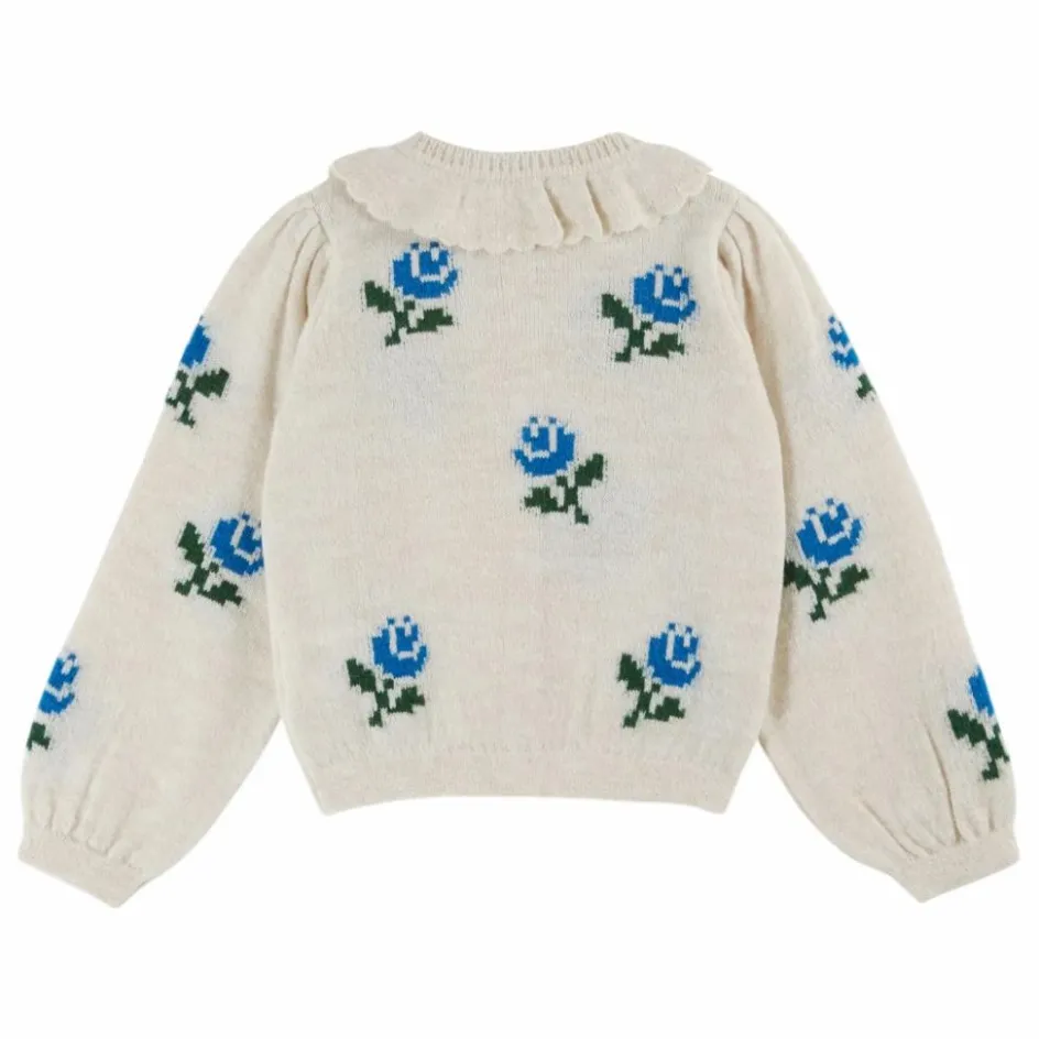 Enfant Emile et Ida Pulls, Gilets|Pulls, Gilets*Cardigan Fleurs |