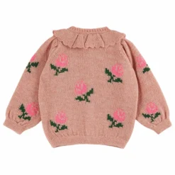Outlet Cardigan Fleurs | Enfant Pulls, Gilets|Pulls, Gilets