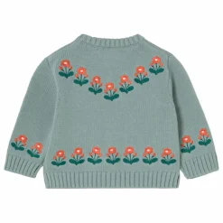 Tinycottons Pulls, Gilets*Cardigan Fleurs Laine Bébé |