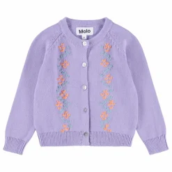 Hot Molo Cardigan Gilli Coton Bio | Violet