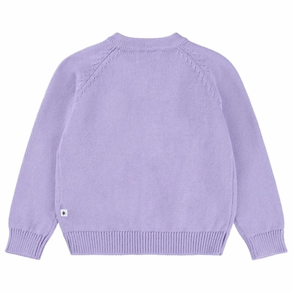 Hot Molo Cardigan Gilli Coton Bio | Violet