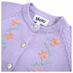 Hot Molo Cardigan Gilli Coton Bio | Violet