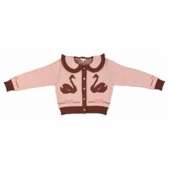 Online Bebe Organic Cardigan Harriet Laine | Rose