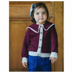 Best Loir Cardigan Lola Laine | Prune