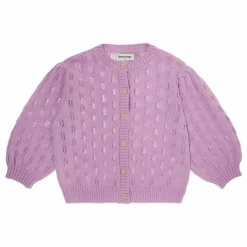 Discount Tocoto Vintage Cardigan Maille Fleurs | Lilas tLilas