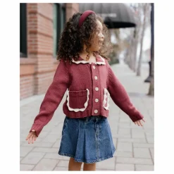 Enfant Rylee + Cru Pulls, Gilets*Cardigan Maille Mini |