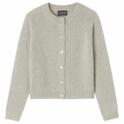 Femme Bompard Pulls, Gilets*Cardigan Manches Raglan Cachemire |