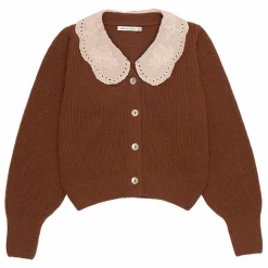 the new society Cardigan New Venera Matières Recyclées ||Enfant Pulls, Gilets|Pulls, Gilets