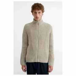 Sale Edmmond Studios Cardigan Paris | Gris chiné clair