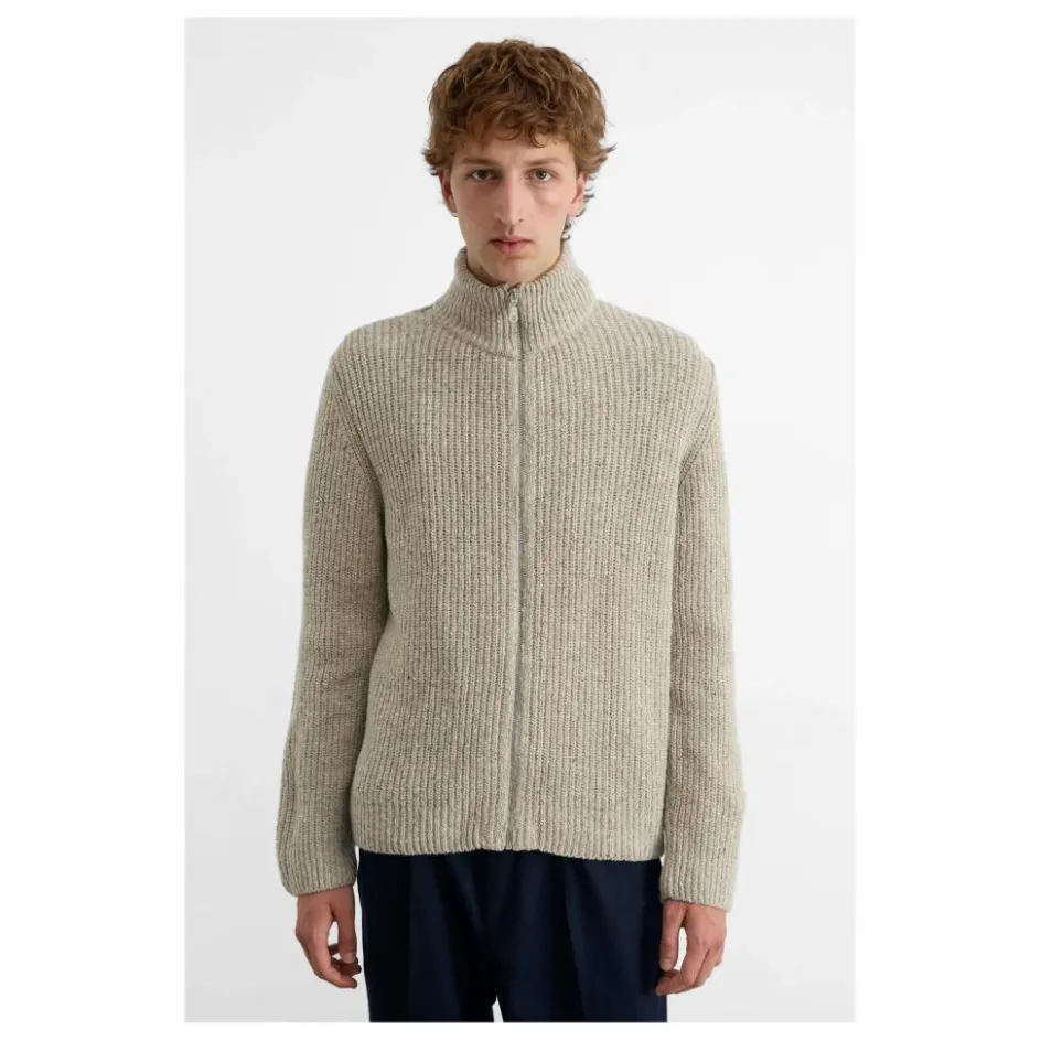 Sale Edmmond Studios Cardigan Paris | Gris chiné clair