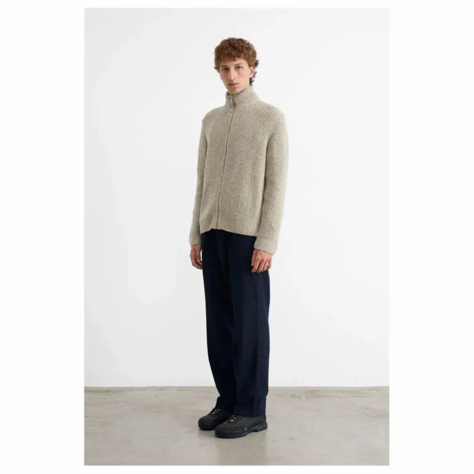 Sale Edmmond Studios Cardigan Paris | Gris chiné clair